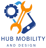 HUB Mobility and Design Logo